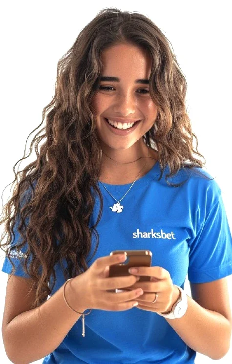 girl with the brand name on t-shirt